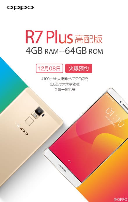 Oppo R7 Plus Resmi Diumumkan, Dilego Rp6,5 Jutaan