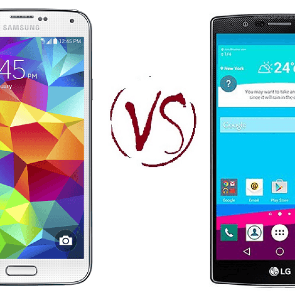 Samsung Galaxy S5 vs LG G4