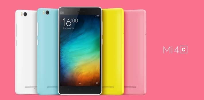 Harga Xiaomi Mi 4c dan Spesifikasi, 3GB RAM dan Prosesor Hexa-Core