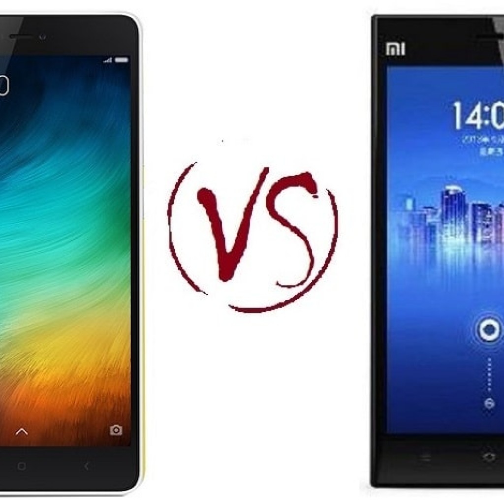 Xiaomi Mi 4i vs Xiaomi Mi 3