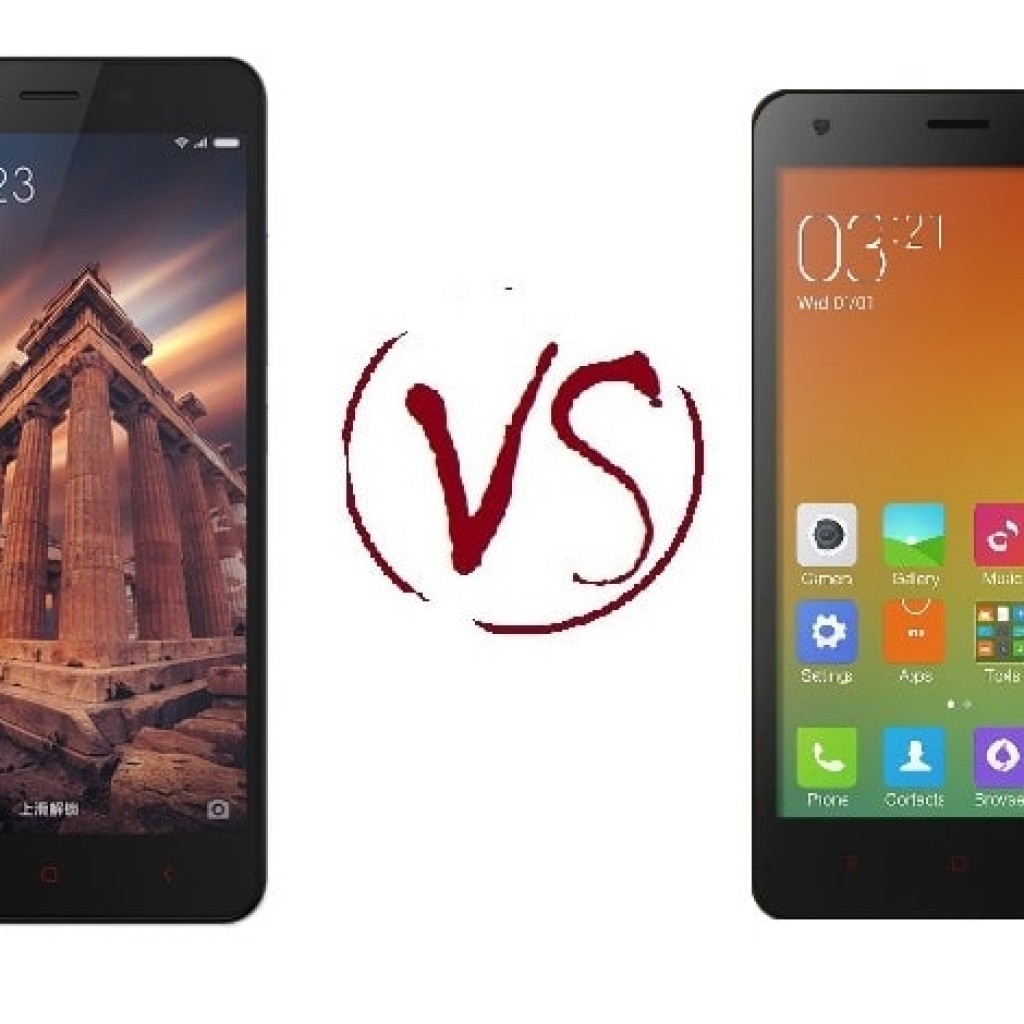 Xiaomi Redmi 2 vs Redmi Note 2