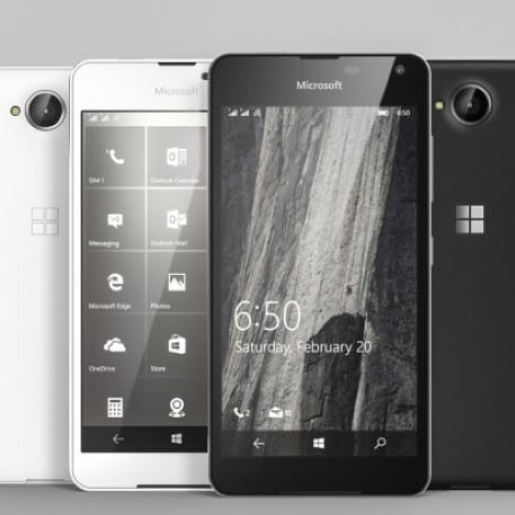 Lumia 650 render