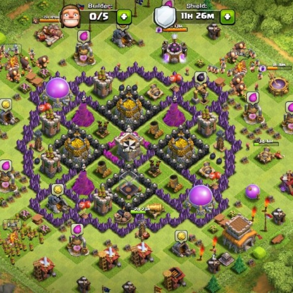 Tips Pertahanan Clash of Clans untuk Pemula