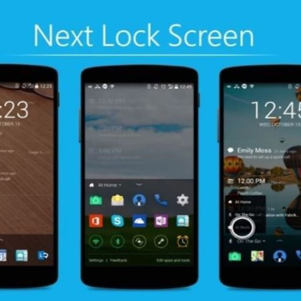Aplikasi Next Lock Screen