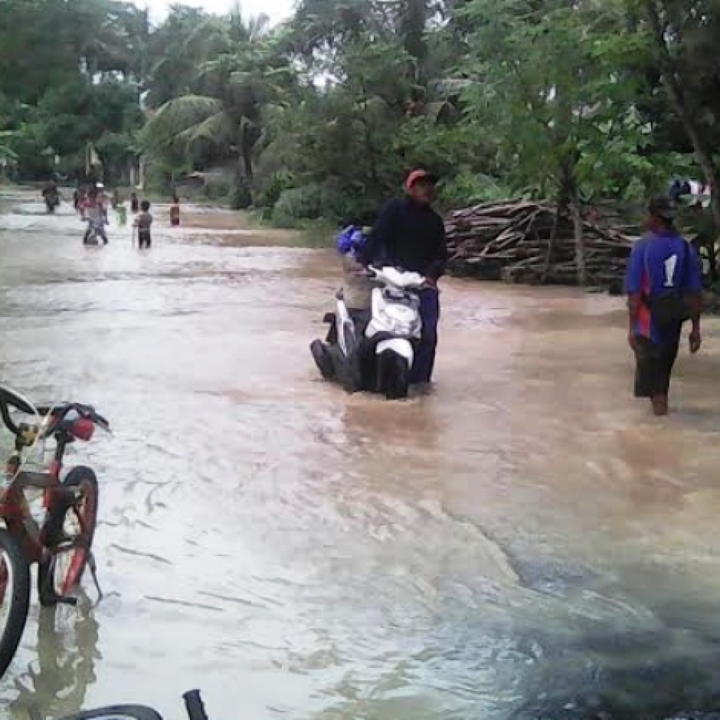 Banjir di Kalipucang Pangandaran
