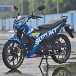 Gambar Tampak Samping All New Satria F150