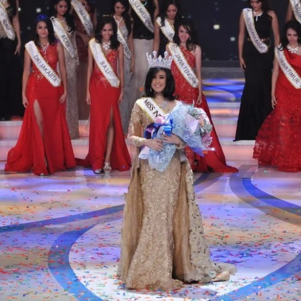 Natasha Mannuela Puteri dari Bangka Belitung Berhasil Raih Gelar Miss Indonesia 2016