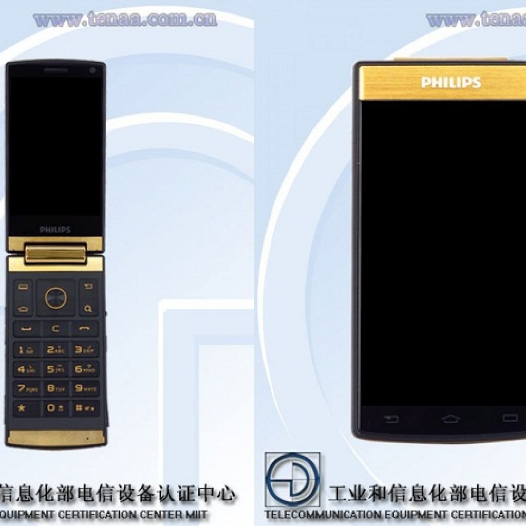 Spesifikasi Philips V800 ponsel lipat