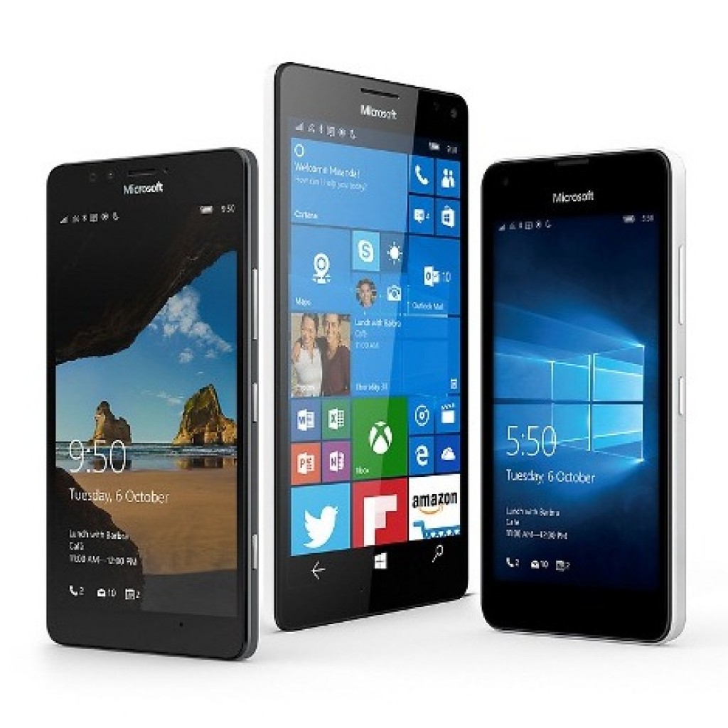 Windows 10 di Microsoft Lumia 535