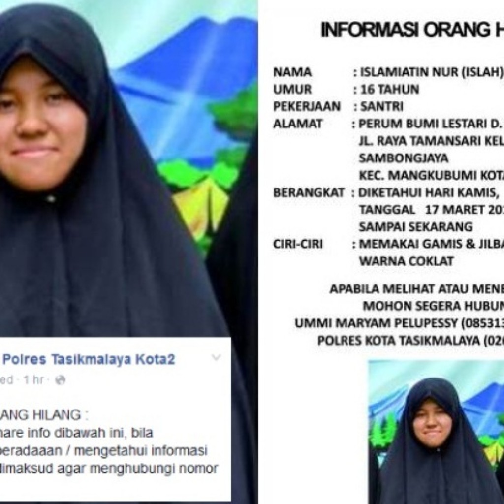 Informasi Orang Hilang