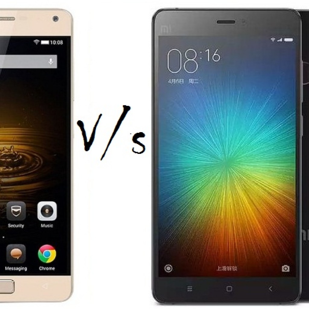 Lenovo Vibe P1 Turbo vs Xiaomi Mi 4s