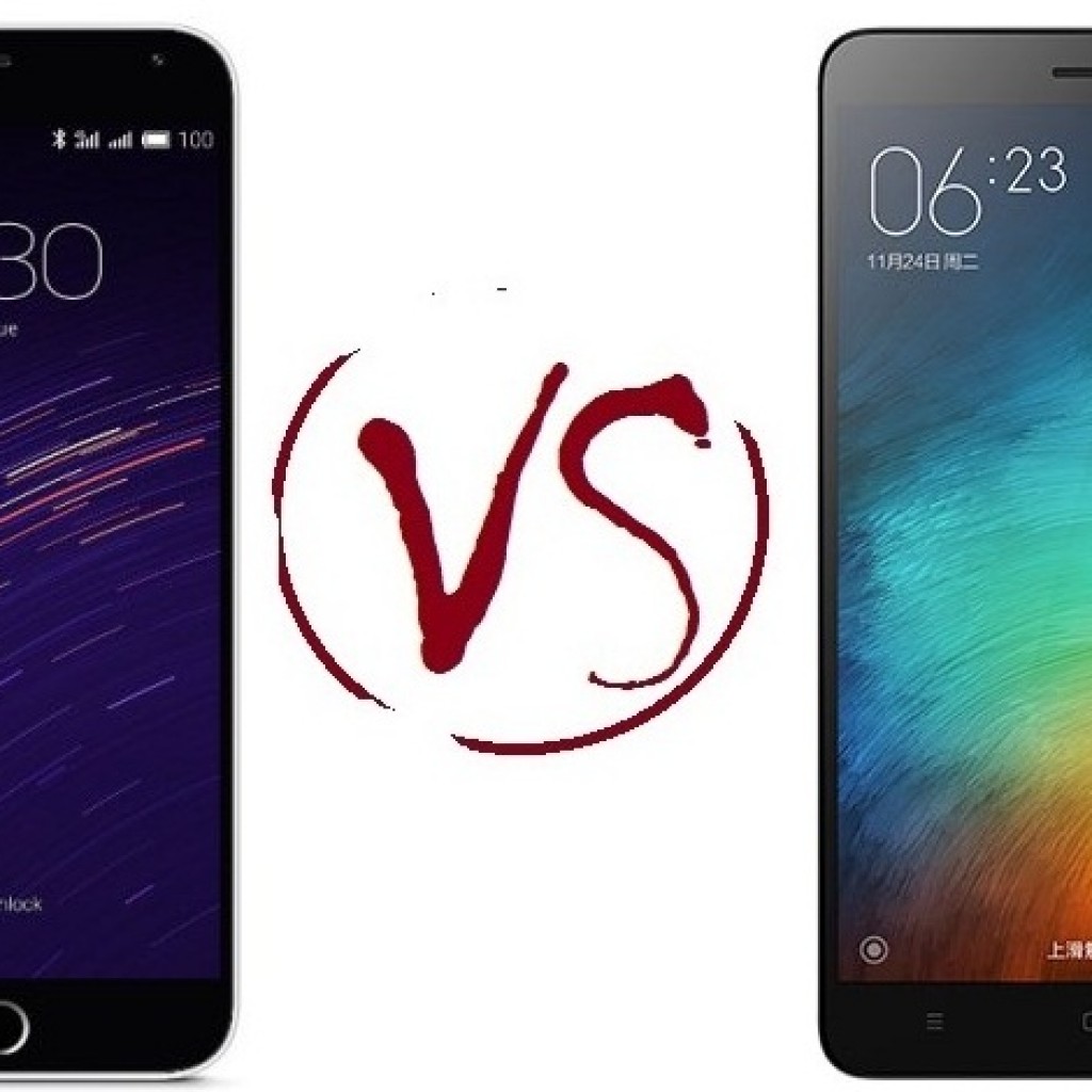 Meizu M2 Note vs Xiaomi Redmi Note