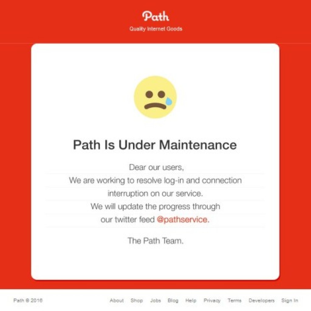 Path Eror