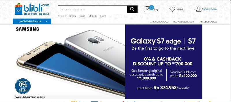 Ini Harga Samsung Galaxy S7 dan Galaxy S7 Edge Resmi di Indonesia