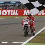 Foto Andrea Dovizioso Dorong Motor di MotoGP Argentina