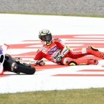 Foto Crash Andrea Iannone MotoGP Argentina 2016