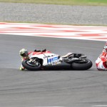 Foto Crash Andrea Iannone vs Andrea Dovizioso GP Argentina 2016