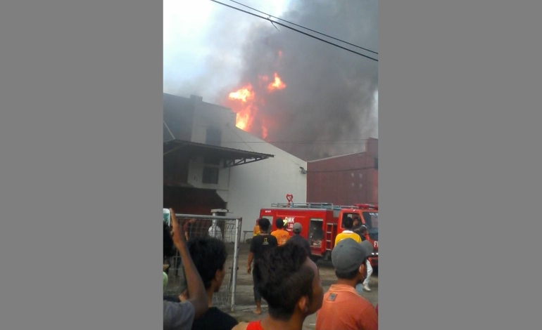 Pabrik Mebel Jokowi Terbakar