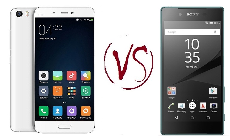 Spesifikasi dan Harga Xiaomi Mi5 vs Sony Xperia Z5 Flagship Baru Beda Otak