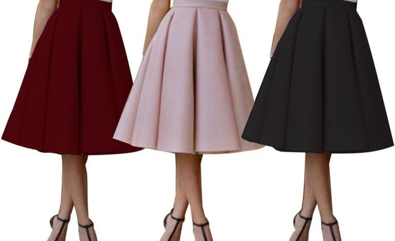 The skirt that can make the body look more proportional