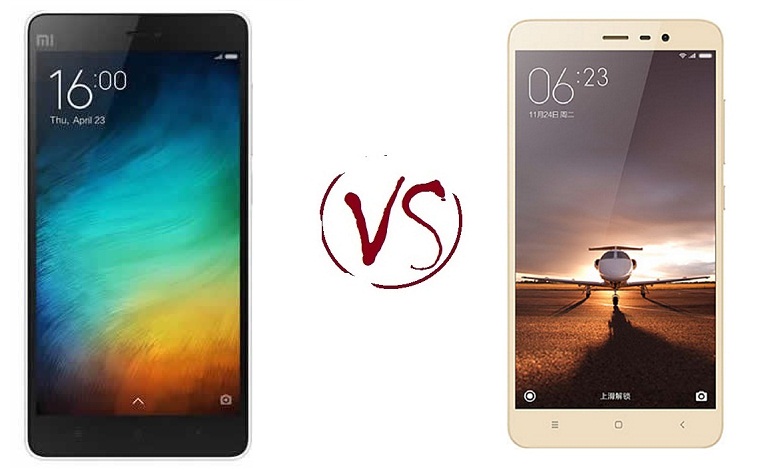 Xiaomi Mi 4i vs Xiaomi Redmi 3 Pro