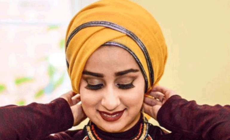 how to wear a headscarf turban