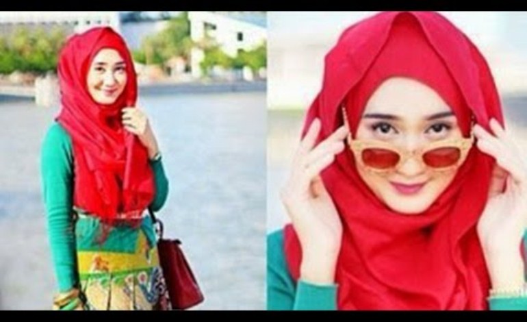 how to wear hijab pashmina
