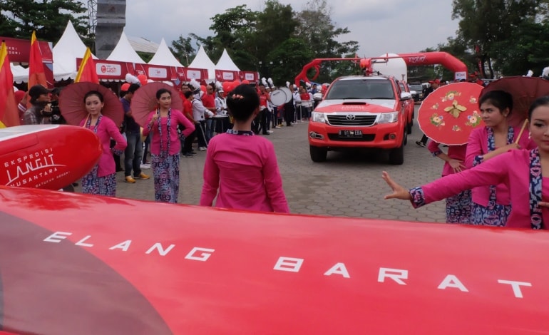 Elang Barat Menyapa Kota Tasikmalaya