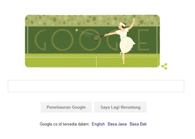 Google Doodle Hari Ini Suzanne Lengle