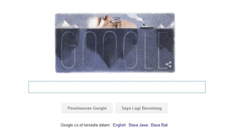 Google Doodle Hari ini Hari Lahir Sigmund Freud yang ke 160