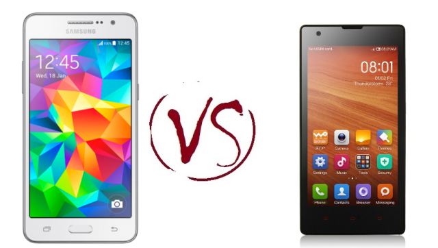 Harga Samsung Galaxy Grand Prime vs Xiaomi Redmi 1S