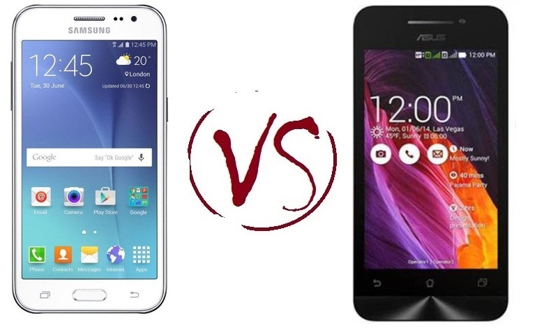 Harga Samsung Galaxy J2 vs Asus Zenfone 4