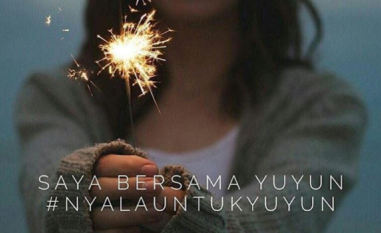 Ikut Prihatin Julia Perez Pasang Nyala Untuk Yuyun
