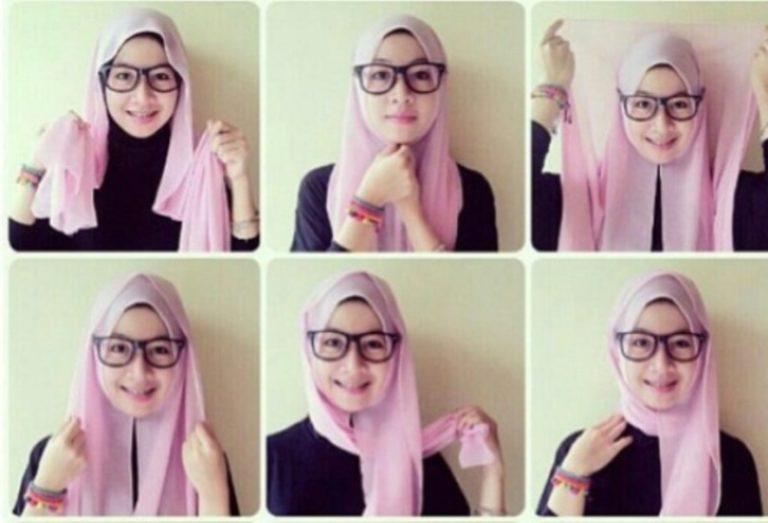 Kreasi Hijab Segi Empat yang Bikin Penampilan Terlihat Anggun