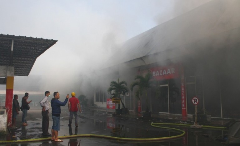 Pasar Besar Malang Kebakaran