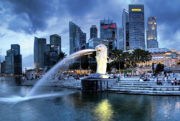 Patung Merlion Singapura