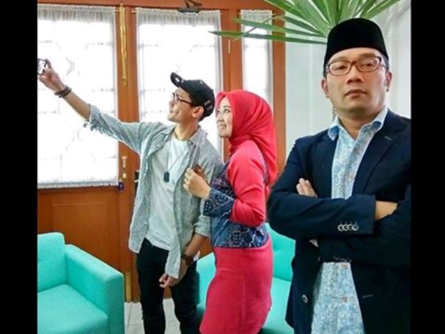 Si Cinta Selfie dengan Afgan Ini Reaksi Ridwan Kamil