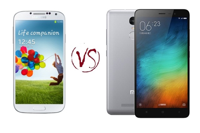 Spesifikasi dan Harga Samsung Galaxy S4 vs Xiaomi Redmi Note 3