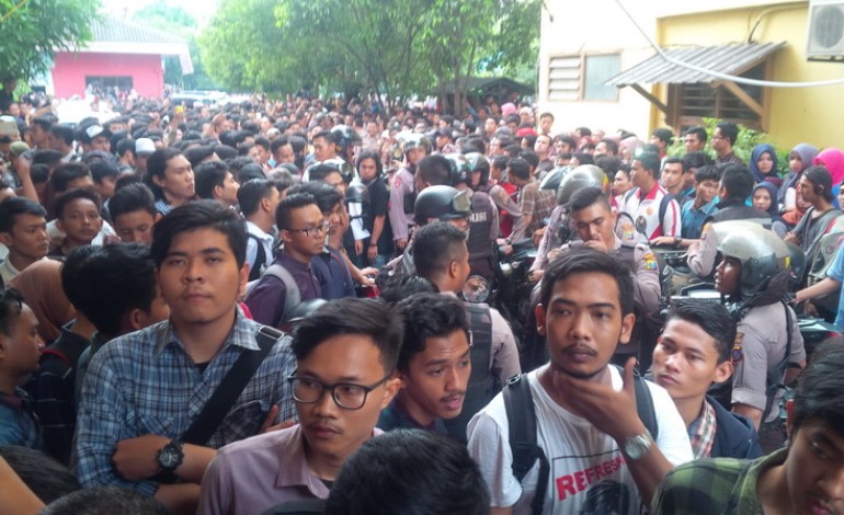 Suasana Usai Dosen UMSU Dibunuh