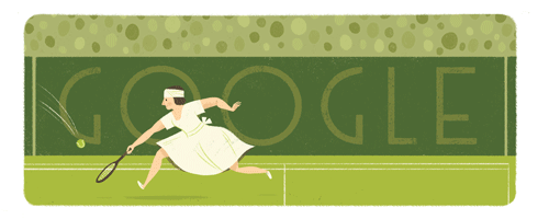 Inilah Suzanne Lenglen, Tokoh Pada Google Doodle Hari Ini