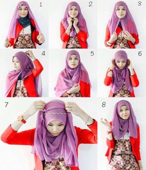 Cara Cara Memakai Hijab