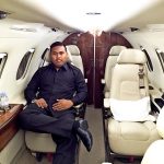 Muhammad Akbar di Private Jet