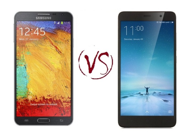 Samsung Galaxy Note 3 vs Xiaomi Redmi Note 3