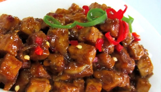 resep tempe tahu saus kecap