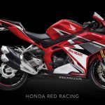 All New CBR2500RR Honda Racing Red