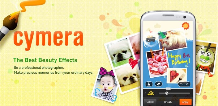 Cymera - Photoeditor & Camera Aplikasi Selfie Untuk Android Terbaik