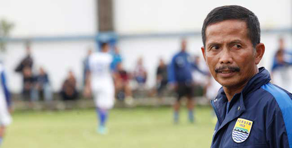 Djadjang Nurdjaman pelatih Persib Bandung