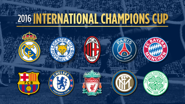 International Champions Cup ICC 2016