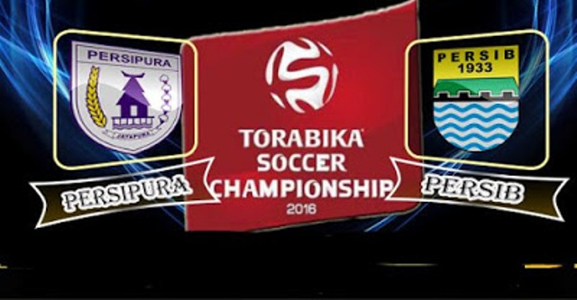 Loga Kedua Tim Persipura Jayapura vs Persib Bandung