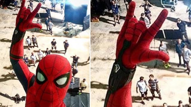 Tom Holland Pamer Foto Selfie dengan Kostum Spider Man di Instagram